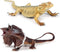 Realistic Lizard Animal Model Toys 2 Pcs Simulated Lizard Reptile Figurine Collection Playset Science Educational Props...