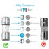 Chanzon 20Pcs UL Listed 3.6x10mm 1A 125V/250V 1 Amp F1AL AGC Glass Fuses Fast Blow Cartridge Tube Fuse 125 V / 250 V 20pieces f1al250v (0.14 x 0.3...