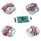 4pcs 50kg Load Cell Half Bridge Strain Gauge Human Body Scale Weight Sensor + 1pcs HX711 Amplifier AD Module for Arduino...