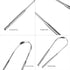 Tongue Cleaner Tongue Scraper - Stainless Steel Tongue Brush Eliminate Bad Breath With Non-synthetic Grip...