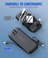 UYAYOHU Portable Charger, Power Bank, 15000mAh Battery Pack Fast Charging Lightweight, Built-in AC Wall Plug and 2 Output Cables with LED Display ...
