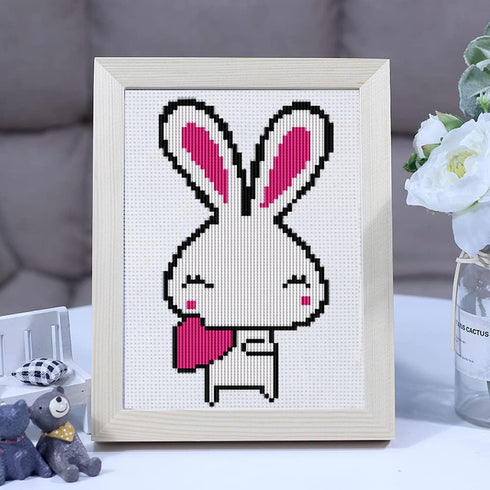 Cross Stitch Starter Kit-Easy Handmade Cross Stitch for Beginners Adults Kids...