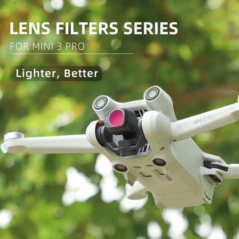 Mini 3 Pro Drone Camera Lens Filter MCUV CPL ND4 ND8 ND16 ND32 ND/PL Filters Kit for DJI Mavic Mini 3 Pro Drone Accessories (ND8)...