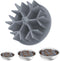 ORIA Slow Feeder Dog Bowls Insert, Puzzle Feeder Insert for Dog, Soft Silicone Slow Eating Puppy Food Bowl, Washable Slow Eating Dog Bowl with Suc...