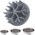 ORIA Slow Feeder Dog Bowls Insert, Puzzle Feeder Insert for Dog, Soft Silicone Slow Eating Puppy Food Bowl, Washable Slow Eating Dog Bowl with Suc...