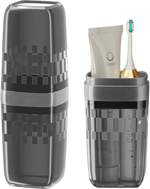 Toothbrush Covers - Travel Toothbrush Case?Electric Toothbrush - Portable Toothbrush Holder with Cover/Toothbrush Cup for Home, Shcool, Vacation a...