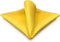 S&W SHLAX&WING Solid Color Yellow Golden Matching Pocket Square...
