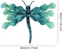 LIFFY Metal Dragonfly Wall Decor Handmade - Outdoor Metal Wall Art Decor for Patio Garden Fence Living Room, Bedroom, Dragonfly Gifts...