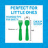 Re-Play Toddler Dinnerware Set - No-Spill Sippy Cup, 7" Divided Plate, Rounded Tip Fork and Deep Scoop Spoon - Dishwasher and Microwave Safe - Mad...