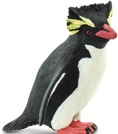 Safari Ltd. Wild Safari Sea Life - Rockhopper Penguin - Quality Construction from Phthalate, Lead and BPA Free Materials - for Ages 3 and Up...