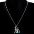 BONSNY Statement Enamel Alloy Chain Cat Necklaces Pendant Original Design For Women Jewelry Gift Charms (Blue)...