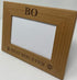Custom Best Dog Ever - Laser Engraved Natural Alder Wood Hanging/Tabletop Wooden Picture Photo Frame - Add Your Dogs Name (4x6-inch Horizontal)...