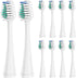 Toothbrush Heads for Waterpik Triple Sonic Tooth Brush, Complete Care 5.0/9.0, AquaSonic Duo and Home Dental Center Electric Toothbruh, 10 Count(P...