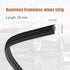 4 PCS Car Wiper Strip, 28" Boneless Structure Car Windshield Cleaning Wiper Strip, DIY Length Auxiliary Cleaning Replacement Accessory, Suitable f...