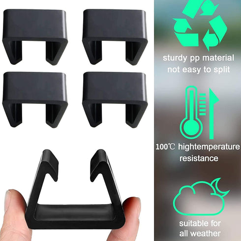 8 PCS Outdoor Furniture Clips, Sofa Wicker Sectional Patio Furniture Clips, Wicker Chair Fastener, Wicker Furniture Clamps Connectors, Connect Sec...
