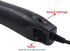Heat Gun, Hot Air Gun Tools Shrink Gun with Stand For DIY Embossing And Drying Paint Multi-Purpose Electric Heating Nozzle 300W 110V (Black,Black)...