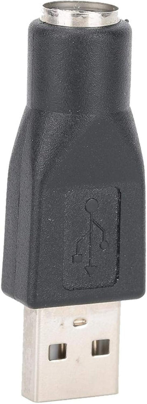 ASHATA PS-2 to USB,5PCS USB Male to for PS/2 Female Adapter Converter for Keyboard Mouse with for PS/2 Interface,PS/2 Male Converter Changer Adapt...