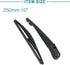 ACROPIX 250mm 10 Inch Rear Window Windshield Wiper Blade Arm Assembly Fit for Mitsubishi Outlander 2010-2014 2016-2018 2pcs Black...