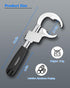 Universal Adjustable Double-Ended Wrench - Multifunctional Bathroom Wrench, Universal Pipe Wrench, Crescent Wrench Sets Hand Tool for Water Pipe R...