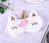 2 Pack Cute Animal Sleep Mask for Girls Cute Unicorn Soft Plush Blindfold Sleep Masks Eye Cover for Women Girls Travel Nap Night Sleeping...