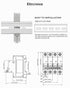 6-63A Miniature Circuit Breaker, AC 1 Pole 230V 50 amp Breaker, DIN Rail Mounted Circuit Breakers, Overload, Short-Circuit Tripping, MCB, 110V / 1...