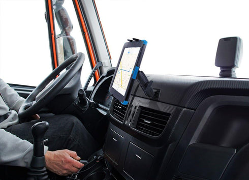 ARKON Mounts - Heavy Duty Drill Base Tablet Mount Secure Grip Versatile Compatibility Professional-Grade Durability Easy Installation Sturdy Table...