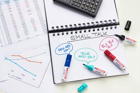 edding 0.5 mini permanent marker - black - 10 marker pens - fine round nib 1 mm - waterproof, quick-drying - smudge-proof - mini marker for cardbo...