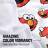 LOGOVISION Sesame Street Lightweight Baby Blanket, 30"X40", Elmo Face Pattern Unisex for Infants Girls & Boys...