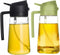 Olive Oil Sprayer Cooking Oil Dispensing Bottle: 2 in 1 Glass Olive Oil Dispenser Bottle, Upgraded Glass Oil Spraying Bottle for Kitchen Air Fryer...