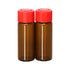 8 Pcs 20ml Glass Vials with Screw Caps, 4 Colors Caps, Amber Glass Vials, Leak-Proof Glass Bottle...