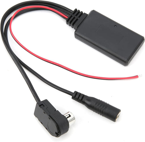 Bluetooth Aux Adapter? Bluetooth Aux Cable Audio Visual Equipment? Bluetooth 5.0 Aux Cable Adapter With Microphone Handsfree Fit For Alpine Cda-98...