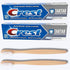 Cute things and CC Mouth care bundle: includes Crest Tartar Protection & Anticavity Toothpaste with Fluoride, Regular Paste, 2.4oz (2-Pack) with 2...