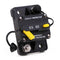 Marine Boat Trolling Motor 60 Amp Surface Mount Circuit Breaker 12V-72V DC with Manual Reset Switch, IP67 Waterproof, UL Certified, Heavy Duty Car...