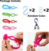 Easy Umbrella Hook Beach Accessories for Vacation Must Haves Essentials,Trip Gear Set of 4 with 6 Hooks,Various Poles...