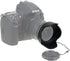 Fotodiox Reversible Flower Lens Hood with 52mm Front Filter Thread, for Nikon D300, D3100, D3200, D5000, D5100, D5200, with 18-55mm f/3.5-5.6G DX ...