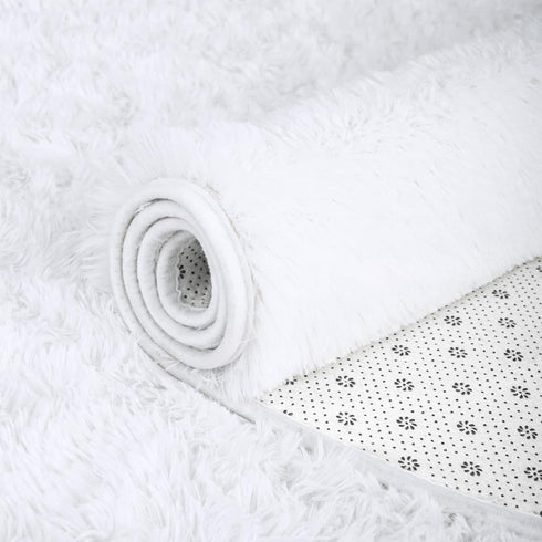 ISEAU Super Soft Fluffy Rugs Shag Area Rug for Bedroom Living Room Fuzzy Mat Plush Anti-Slip Carpets Bedside Mats for Boys Girls Teen Room Nursery...