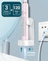 M5 Sonic Electric Toothbrush for Adults - Rechargeable Electric Toothbrushes with 8 Heads & Travel Case, Power Electric Toothbrush with Holder, 3 ...