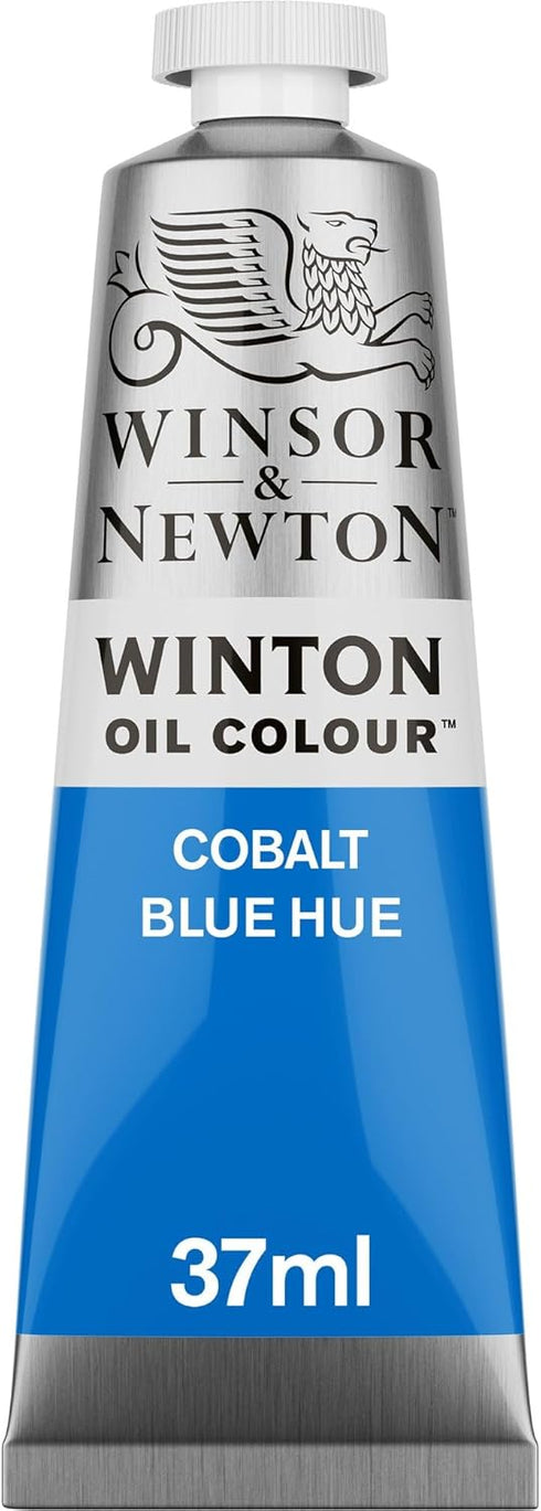 Winsor & Newton Winton Oil Color, 37ml (1.25-oz) Tube, Cobalt Blue Hue...