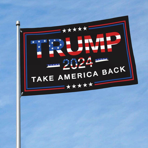 Trump 2024 Flag 3x5 Ft Take America Back Flags Single Ply Indoor Outdoor Banner...