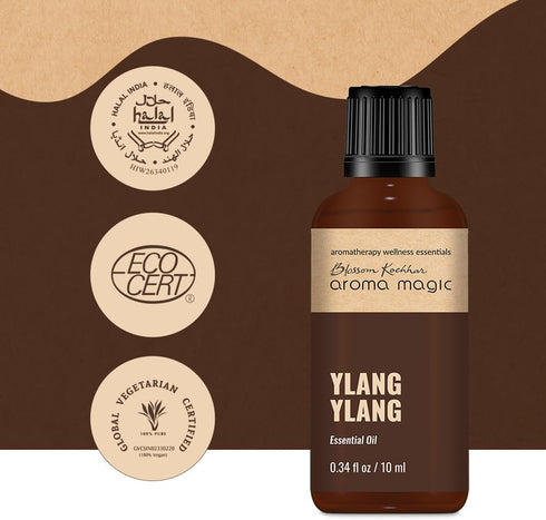 Ylang Ylang Essential Oil | 0.68 Fl Oz (20ml) | Natural Aromatherapy | for Massage and Diffuser...