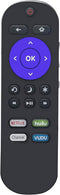 Remote Compatible with All Hisense Roku TV, Universal for Hisense Smart Built-in Roku TV Remote Control with Netflix, Hulu, and VUDU...