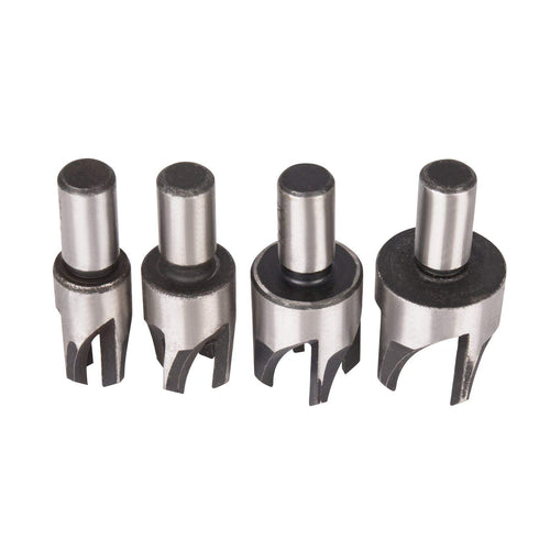 Rocaris 8pcs Wood Plug Cutter Drill Bit Set Straight and Tapered Taper Cutting Tool Cork Drill Bit Knife 6mm 10mm 13mm 16mm...