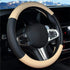 Soft Leather Steering Wheel Cover for Men and Women,Universal 15 Inch Fit Vehicles,Sedans,SUVs,Vans, Trucks - Beige...