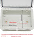 Zulkit Junction Box ABS Plastic Dustproof Waterproof IP65 Electrical Boxes Hinged Shell Outdoor Universal Project Enclosure Clear Cover with 2 Cab...