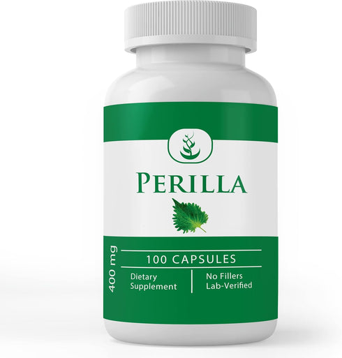 PURE ORIGINAL INGREDIENTS Perilla, (100 Capsules) Always Pure, No Additives or Fillers, Lab Verified...