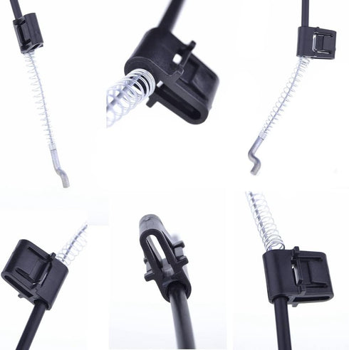 2 Pieces Recliner Release Cable Replacement D-Ring Pull Handle, Exposed Length 4.75" with S Tip...
