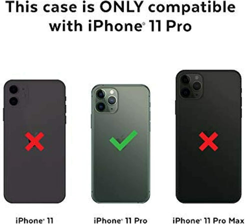 Speck Presidio Pro Slim Fit Case for iPhone 11 Pro - Filigree Grey/Slate Grey...