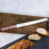 Tojiro Japan Hand Made Bread Knife Slicer Cutter, 14.75", Stainless and Wood - Reinforced Laminated Material...