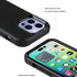 for iPhone 14 Pro Max Case, Heavy Duty Protective Phone Case with Glass Screen Protector + Camera Lens Protector, Shockproof Dropproof Cover for A...