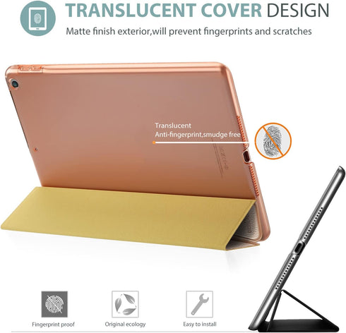 ProCase Smart Case for iPad 9.7 Inch iPad 6th/5th Generation 2018 2017(Model: A1893 A1954 A1822 A1823), Ultra Slim Lightweight Stand Cover with Tr...